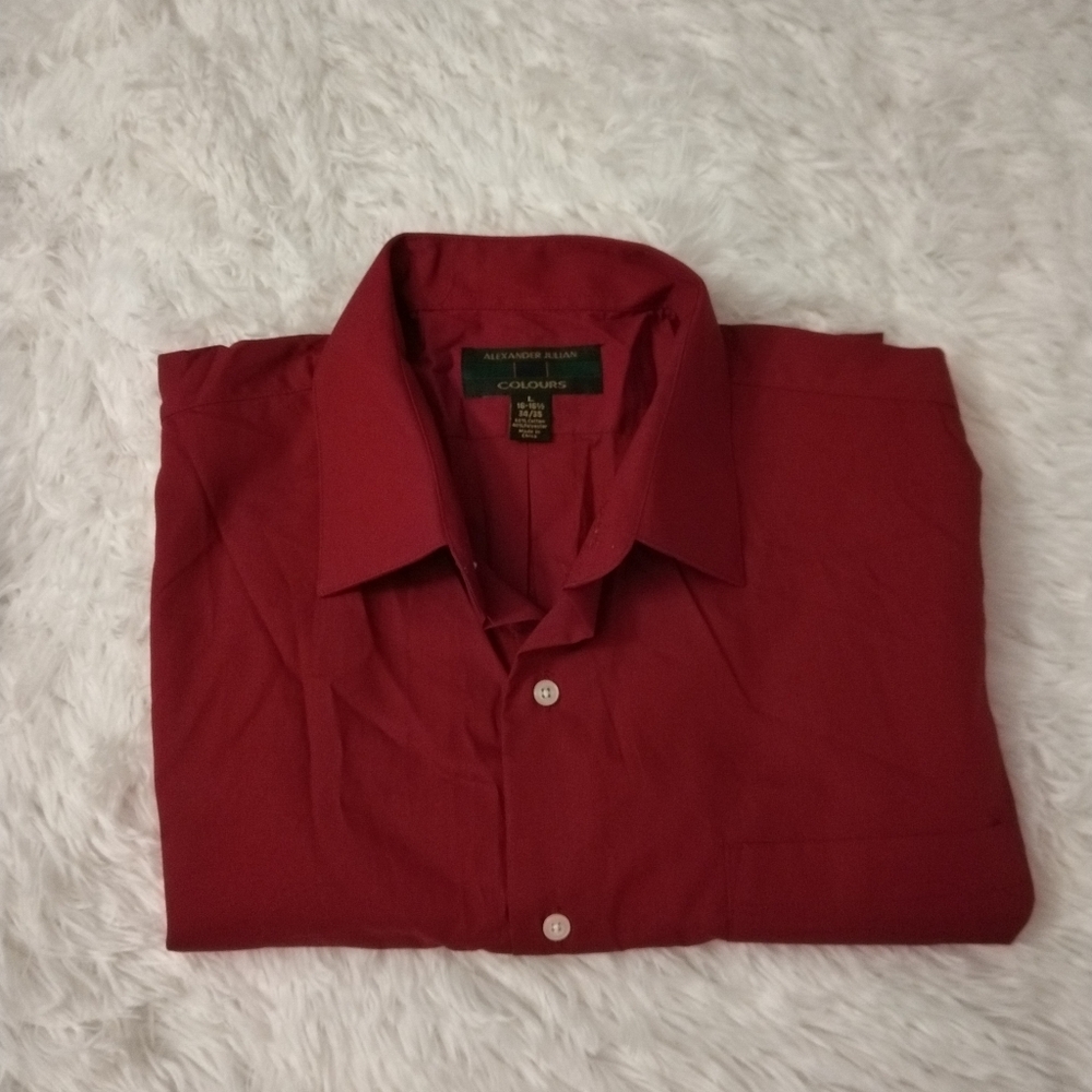 🔥 3/$70 🎉S-HP🎉 Alexander Julian Colours Men's Dress Shirt